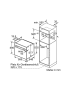SIEMENS HM676G0S1 Mikrowelle (Einbaugerät, 67 Liter, 594 mm breit), iQ700
