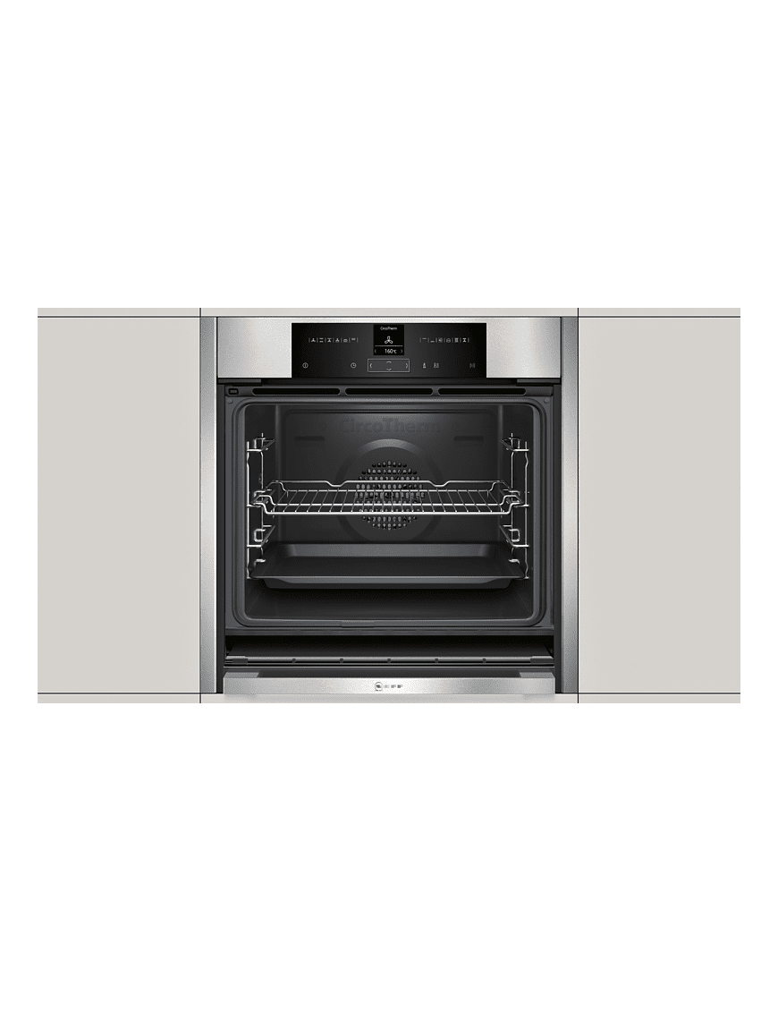 NEFF BVT 5662 N - B56VT62N0 Einbaubackofen (Einbaugerät, 71 Liter, 596 mm breit), Slide&Hide