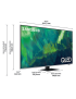 SAMSUNG GQ85Q71A QLED TV (Flat, 85 Zoll / 214 cm, QLED 4K, SMART TV, Tizen)