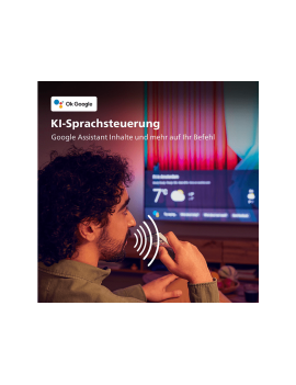 PHILIPS 50PUS8007/12 LED TV (Flat, 50 Zoll / 126 cm, UHD 4K, SMART TV, Ambilight, Android TV™ 11 (R))