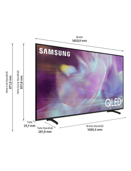 SAMSUNG GQ65Q60A QLED TV (Flat, 65 Zoll / 163 cm, UHD 4K, SMART TV, Tizen)