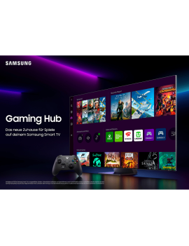 SAMSUNG GQ43Q60BAU QLED TV (Flat, 43 Zoll / 108 cm, UHD 4K, SMART TV)