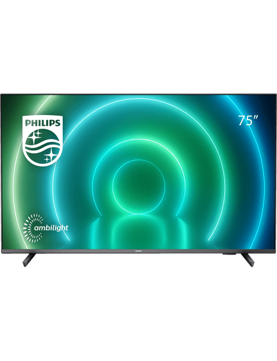 PHILIPS 75PUS7906/12 LED TV (Flat, 75 Zoll / 189 cm, UHD 4K, SMART TV, Ambilight, Android TV™ 10 (Q))