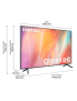 SAMSUNG GU85AU7179U LED TV (Flat, 85 Zoll / 214 cm, UHD 4K, SMART TV)
