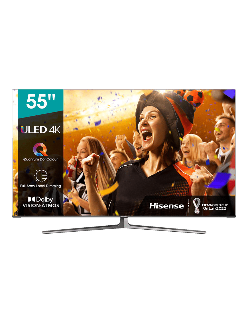 HISENSE 55U87GQ LED TV (Flat, 55 Zoll / 139 cm, UHD 4K, SMART TV, VIDAA U5.0)