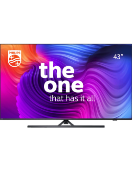 PHILIPS 43PUS8546/12 LED TV (Flat, 43 Zoll / 108 cm, UHD 4K, SMART TV, Ambilight, Android TV)